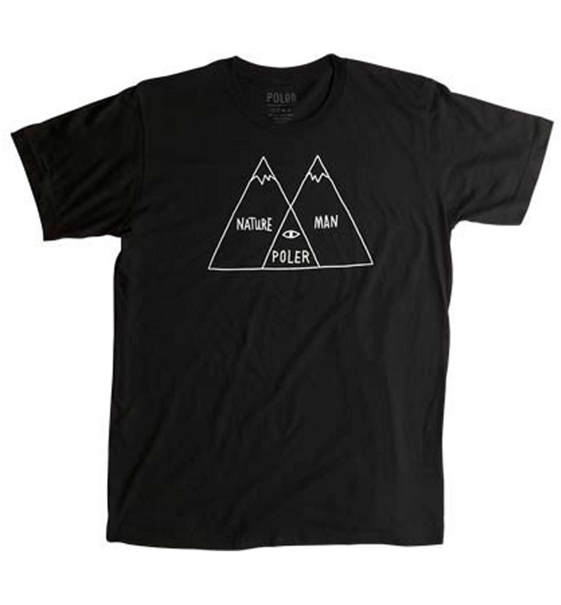 POLER T-Shirt VENN DIAGRAM (MEN) black POLER T-Shirt VENN DIAGRAM (MEN), black S