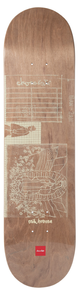 Chocolate Skateboard Deck Herrera Unearthed Hecox 8,50