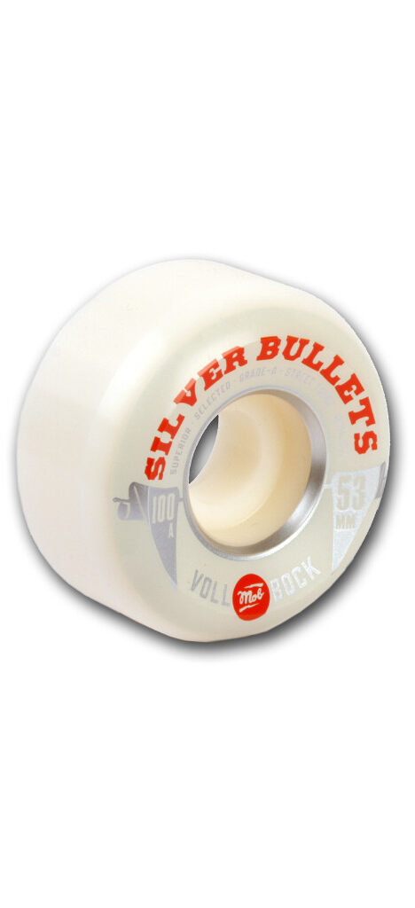 MOB Skateboards Silver Bullets Wheels - 53mm MOB Skateboards Silver Bullets Wheels - 53mm