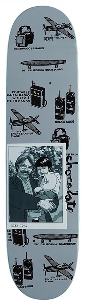 Chocolate Skateboard Deck York Kid Portrait Reissue 7,50 Chocolate Skateboard Deck York Kid Portrait Reissue 7,50