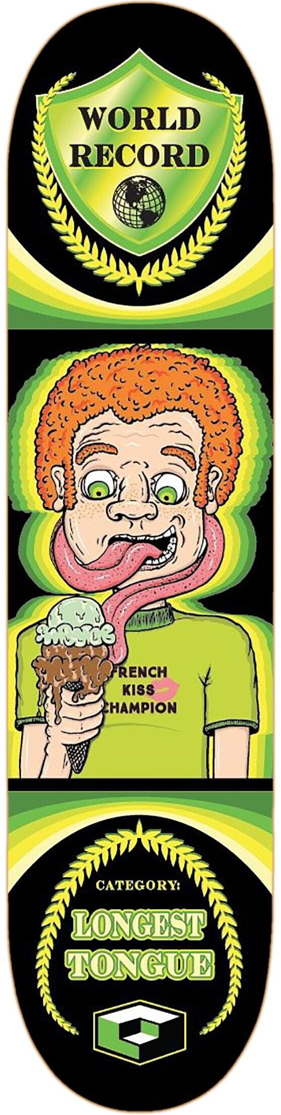 Consolidated Longest Tongue Skateboard Deck 8.5