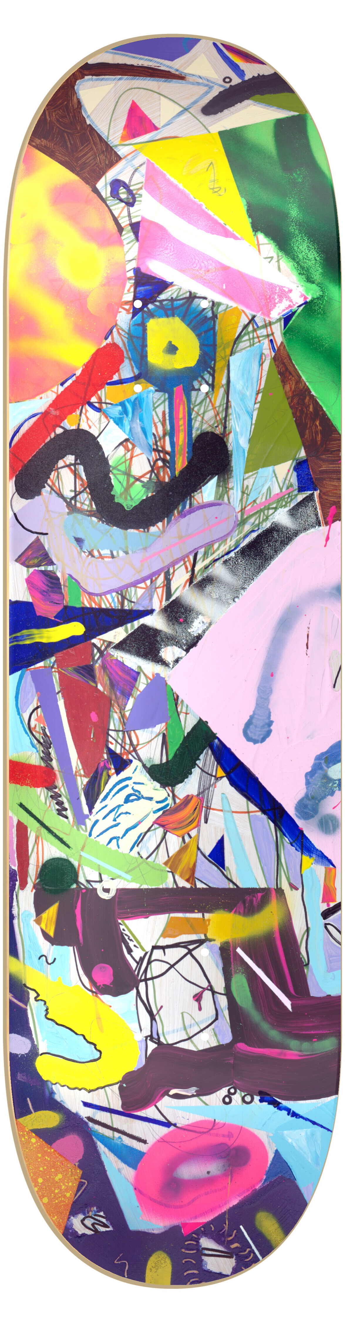 Curare Juan Pablo Villacura Art Print #2 LTD Skateboard Deck