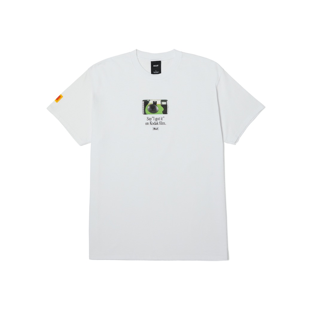 HUF Power Flash T-Shirt - white XXL