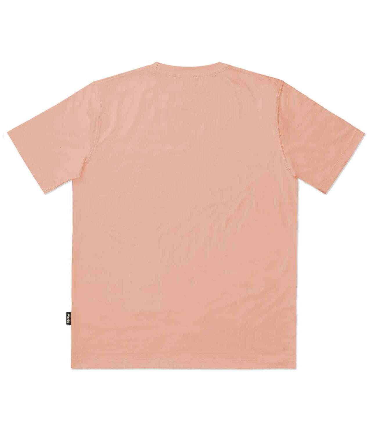 10027586-2 The Dudes Death T-Shirt - fraiche peche