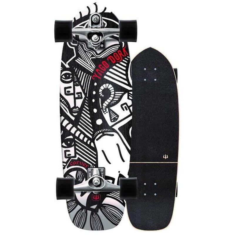 Carver SkateboardsYago Skinny Goat Surfskate C7 30.75