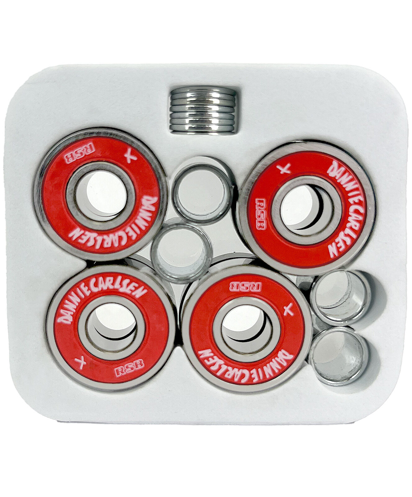 Rock Star Bearings RSB x Dannie Carlsen Collab Skateboard Ball Bearing