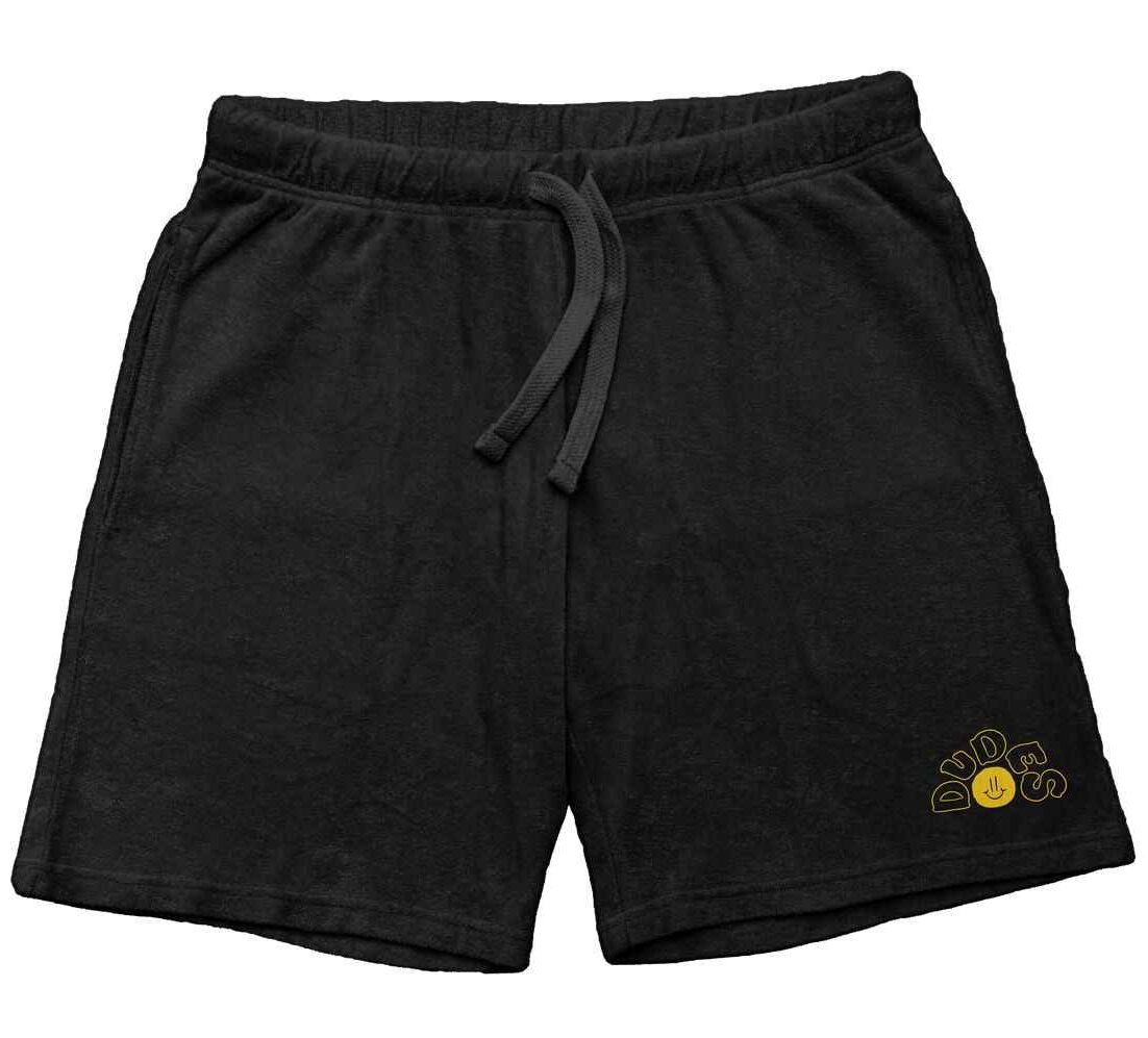 The Dudes Leon Terry Ez Shorts - black The Dudes Leon Terry Ez Shorts - black XXXL