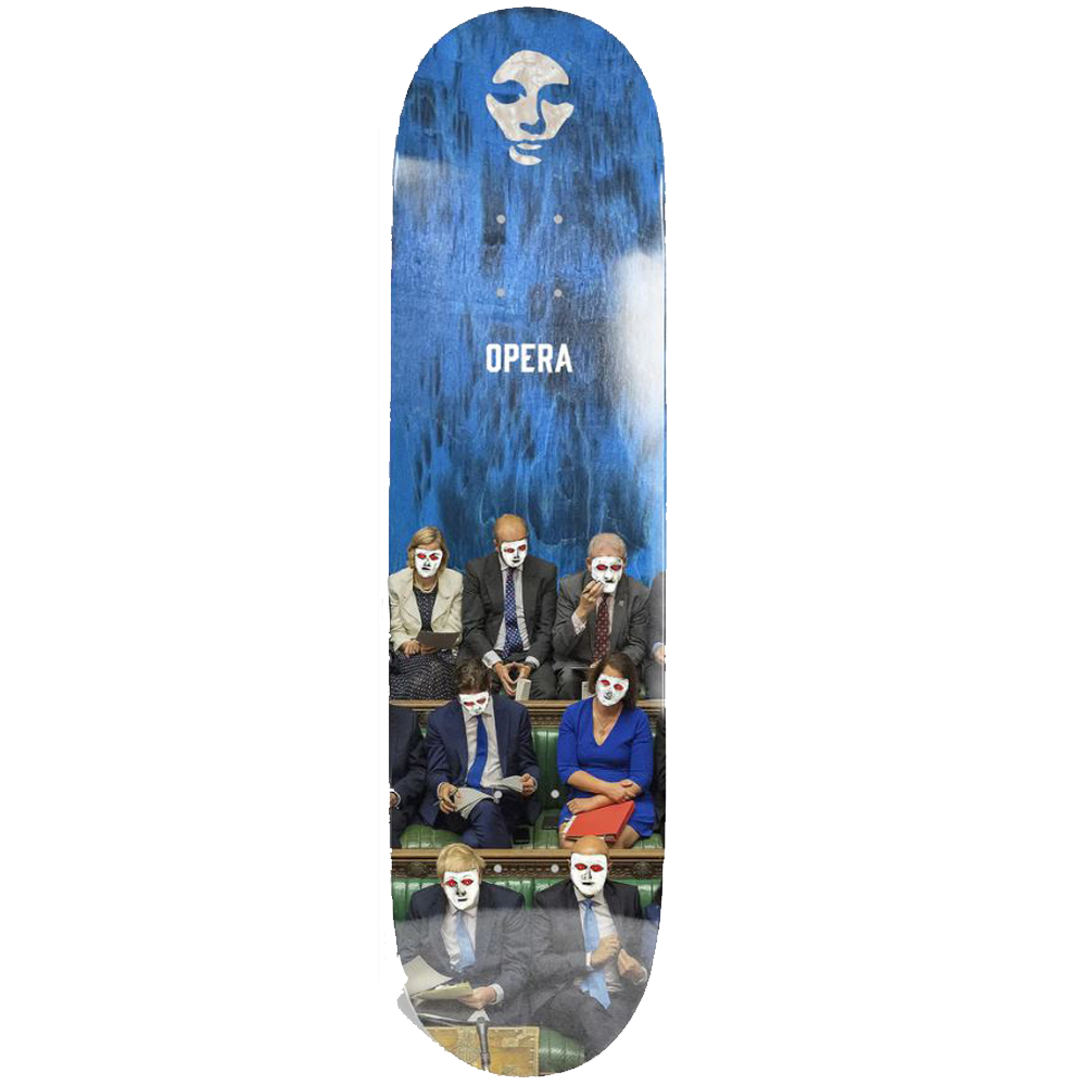 Opera Skateboard Deck Bureaucracy 9,00