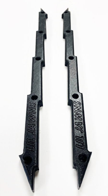 Lil Jawns Bolts Skateboard Rails White