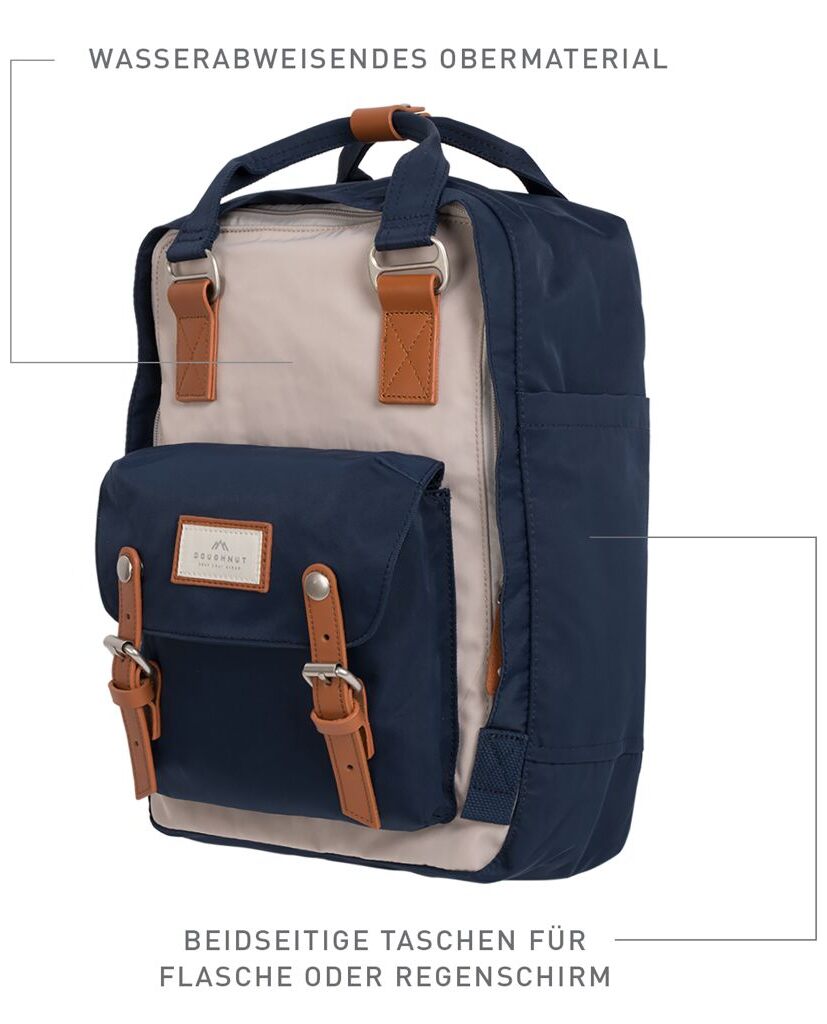 Doughnut Macaroon Rucksack - ivory x navy Doughnut Macaroon Rucksack - ivory x navy