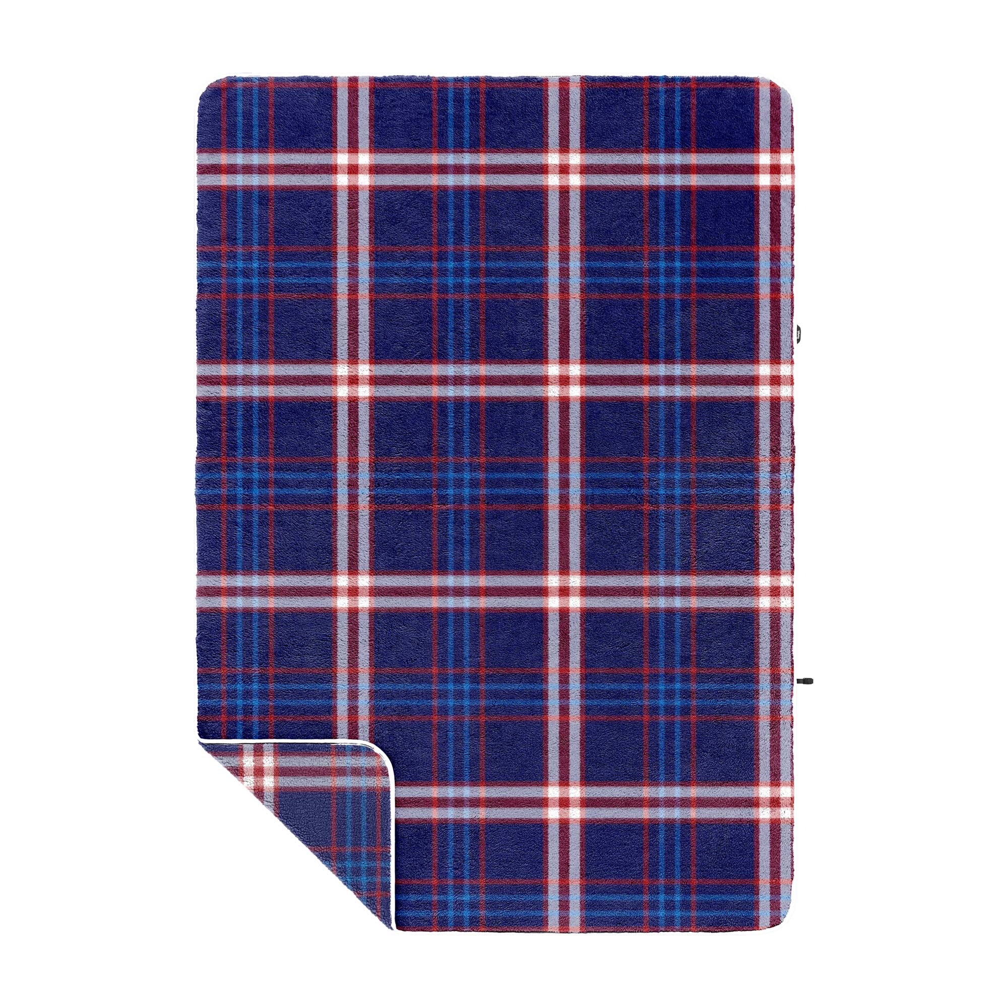 RUMPL Blanket SHERPA PUFFY PRINTED FLEECE / THROW, lakeside plaid RUMPL Blanket SHERPA PUFFY PRINTED FLEECE / THROW, lakeside plaid