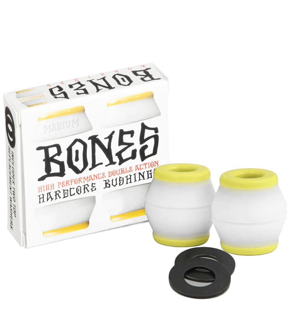 Bones Hardcore Bushings White 91A Medium - SET