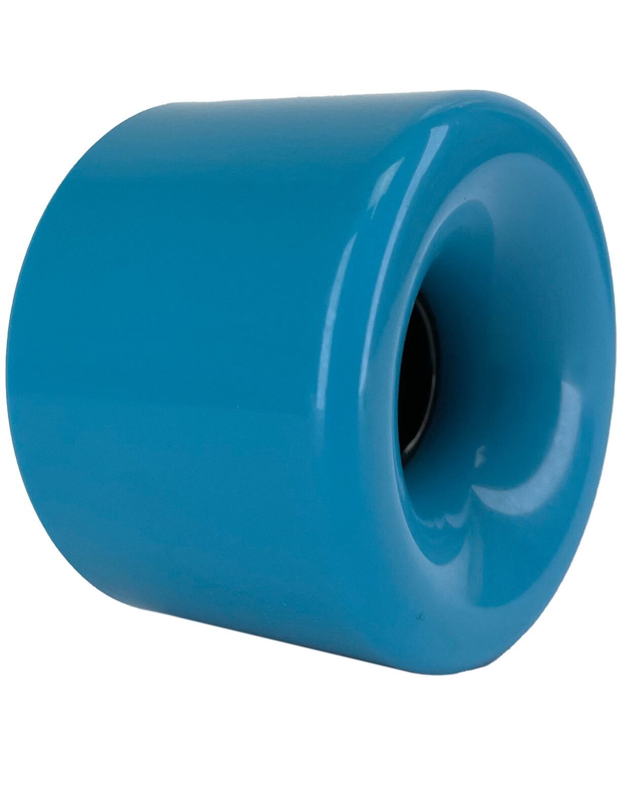 Blank Longboard Wheels Cyan Blue 76mm 80a