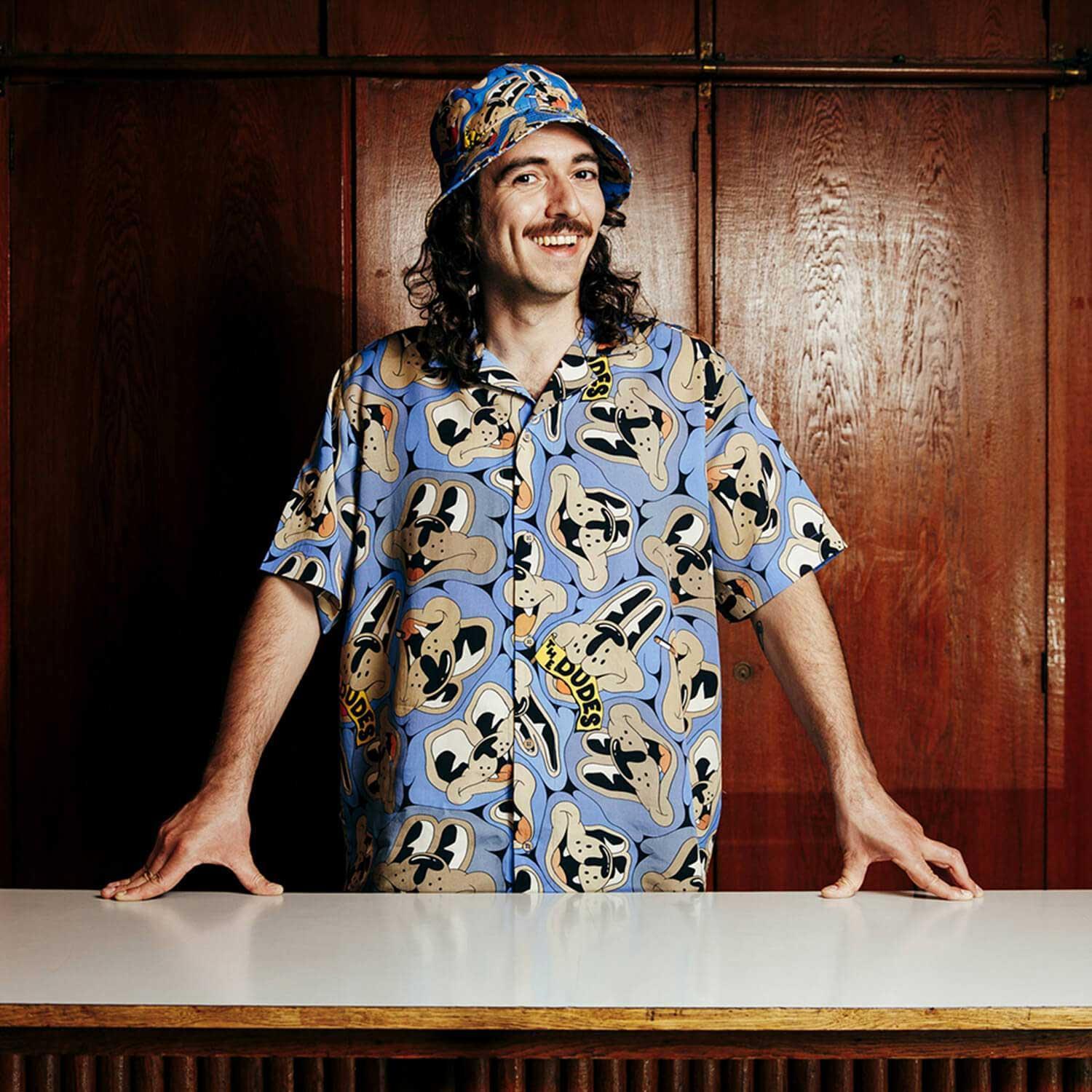 The Dudes Bearish Blue Hawaiian Shirt - Multicolor The Dudes Bearish Blue Hawaiian Shirt - Multicolor XXXL