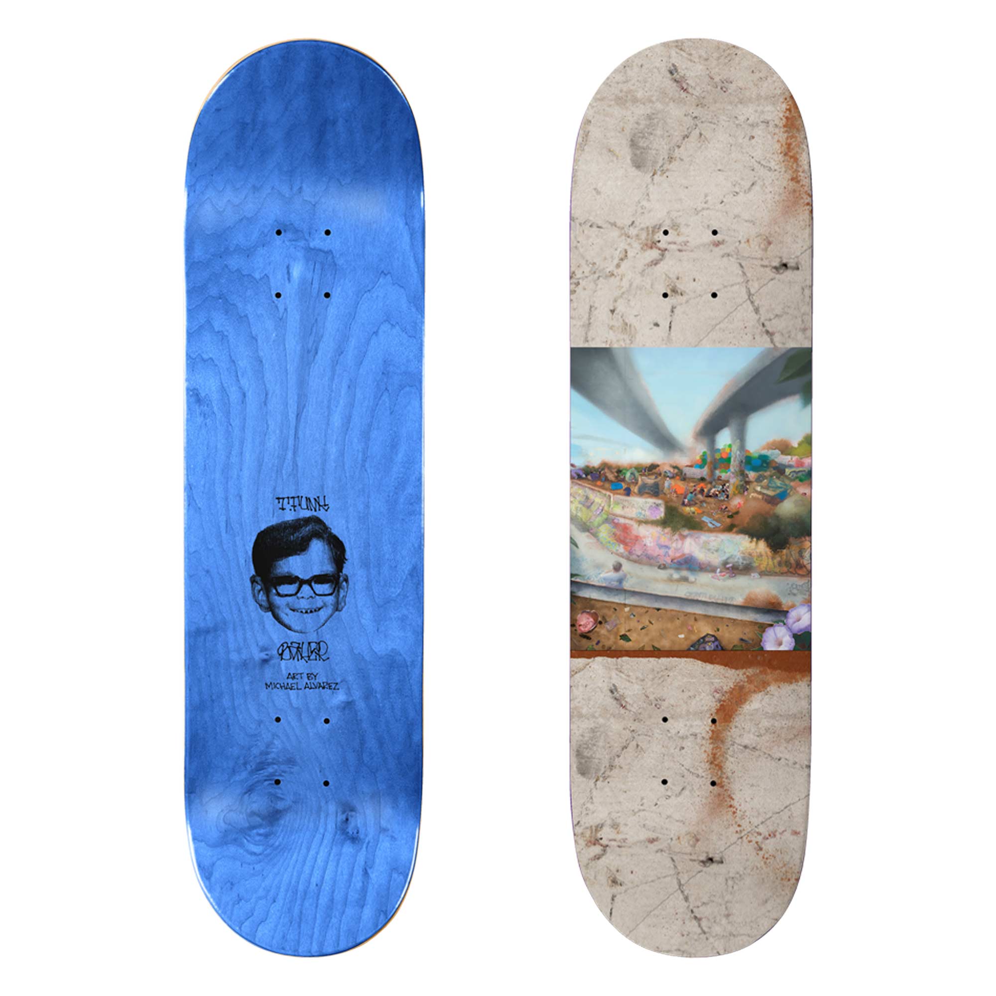 BAKER Deck WASTELAND PARADISE TF 8.25, grey 8.2 BAKER Deck WASTELAND PARADISE TF 8.25, grey 8.2