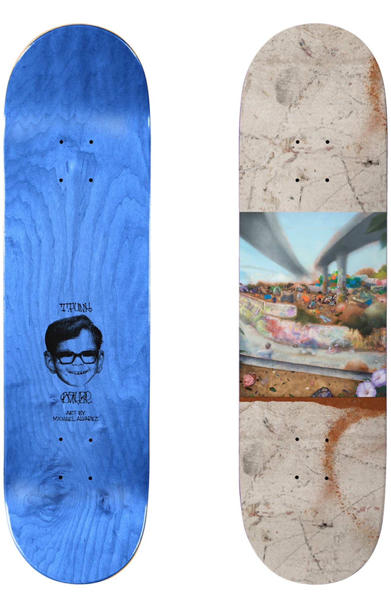 BAKER Deck WASTELAND PARADISE TF 8.25, grey 8.2 BAKER Deck WASTELAND PARADISE TF 8.25, grey 8.2