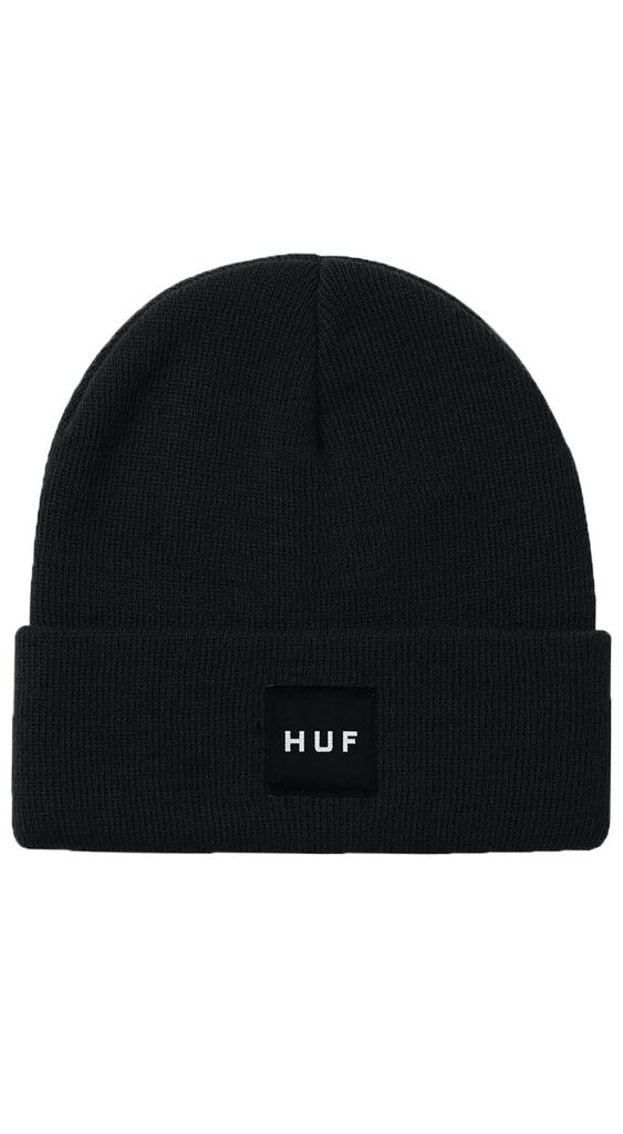 HUF Set Box Beanie - black HUF Set Box Beanie - black