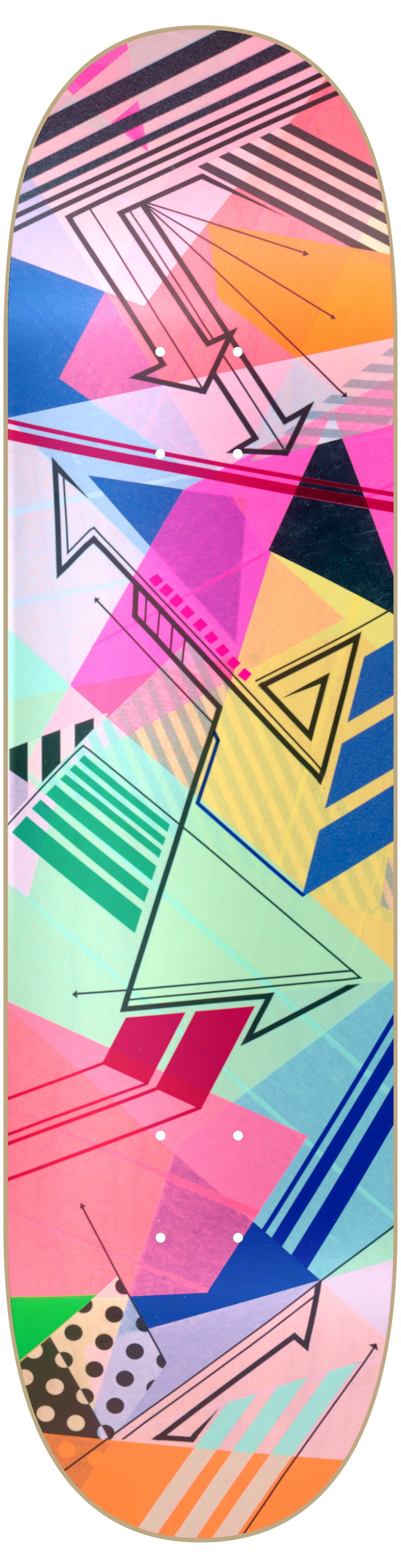 Curare Adhesive Gang Art Print #2 LTD Skateboard Deck