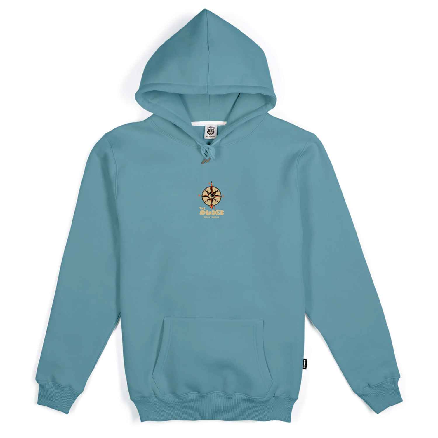 The Dudes Dudland Seasonal Hoodie - milky blue XXXL