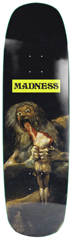 Madness Skateboard Deck Son Black R7 9,00 Madness Skateboard Deck Son Black R7 9,00