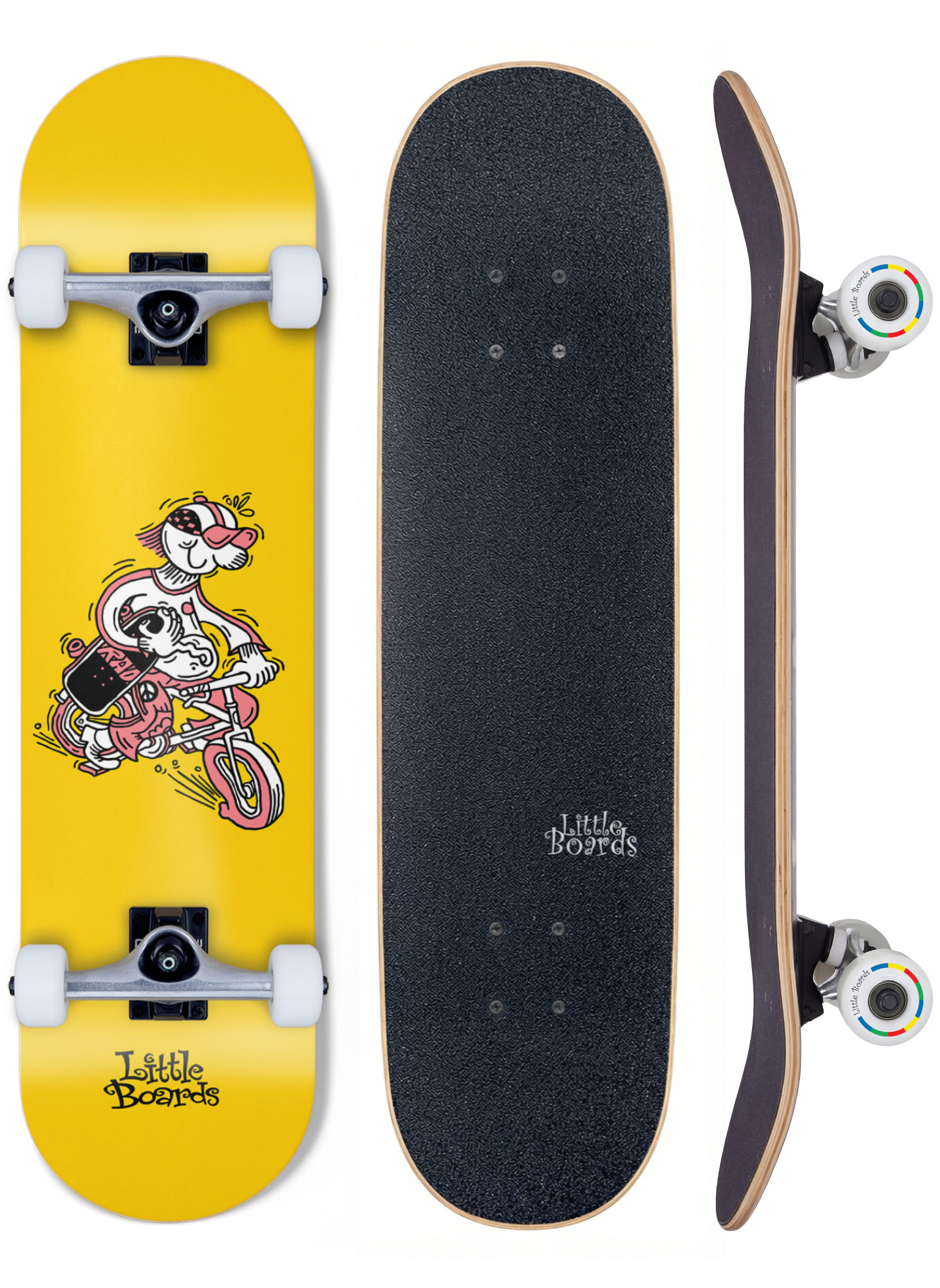 Little Boards Kinder Skateboard Bicycle 7.25 Little Boards Kinder Skateboard Bicycle 7.0