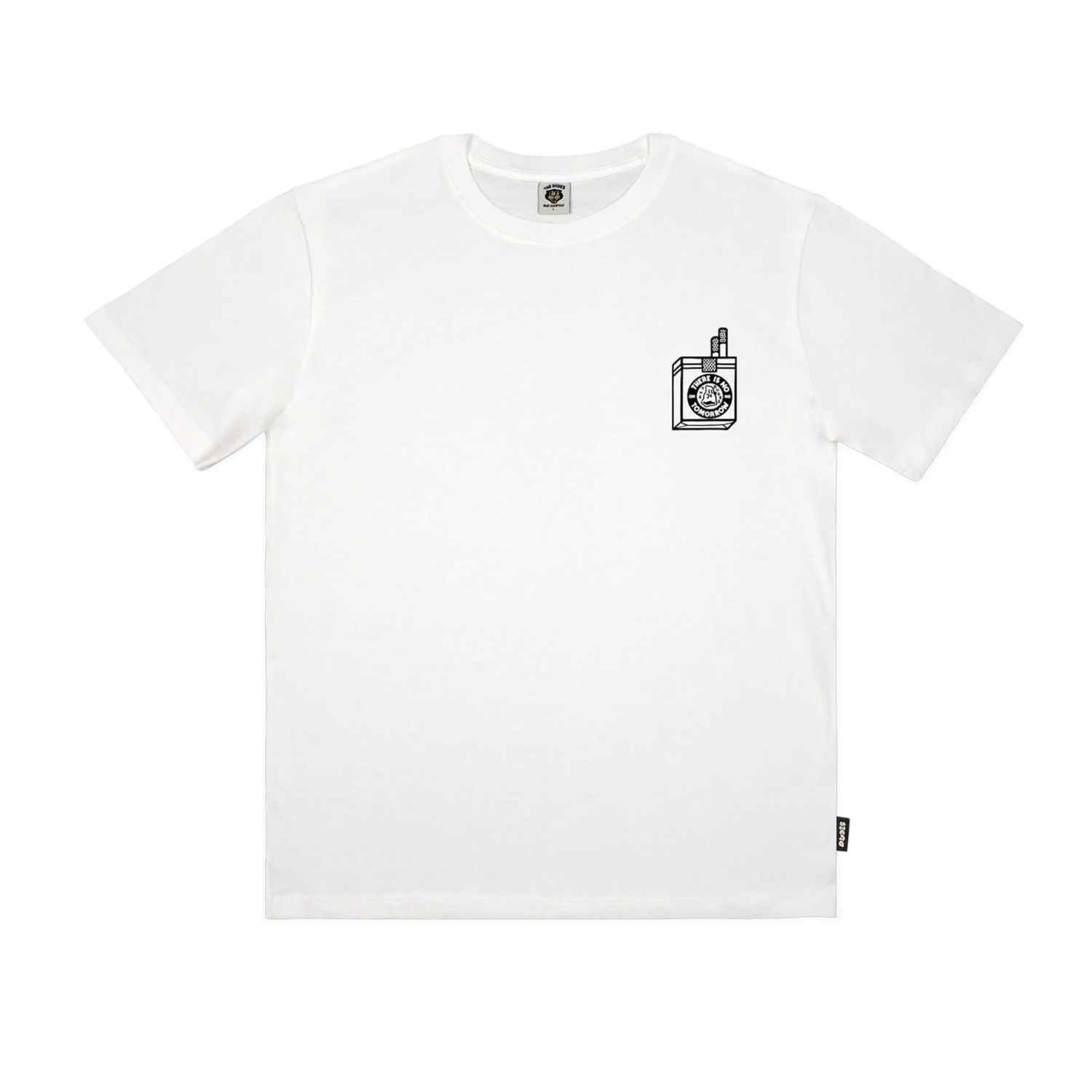 The Dudes Too Short Smokes T-Shirt - off-white XXXL