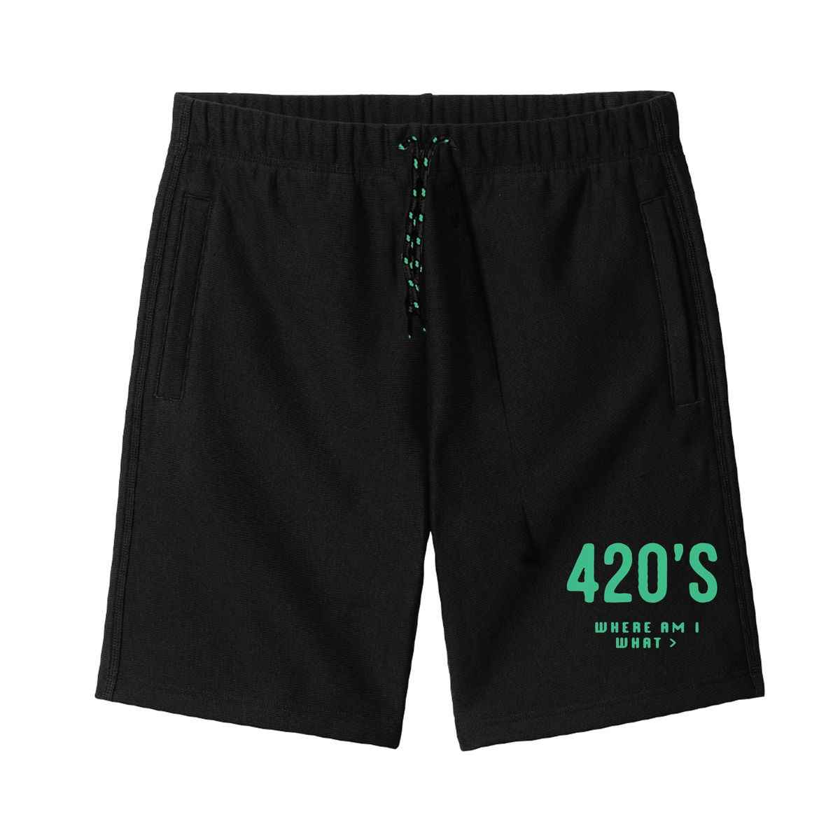The Dudes Test Subject #1 Green Sweatpants Short - black XXXL
