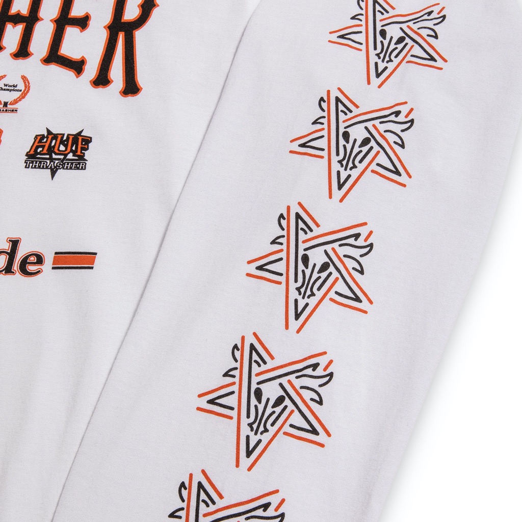 HUF Monteray Longsleeve - white XXL