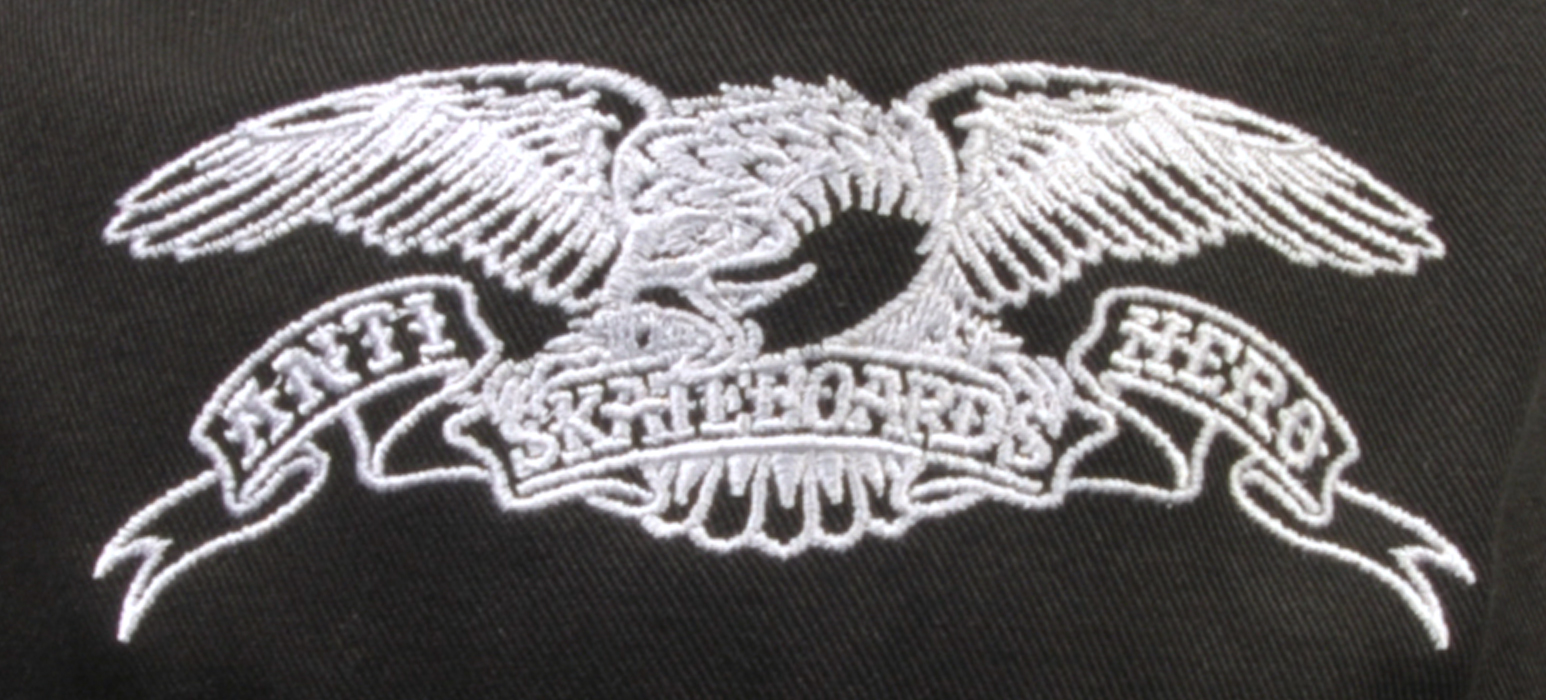 Cap Anti Hero Basic Eagle Snapback Charcoal/Gold