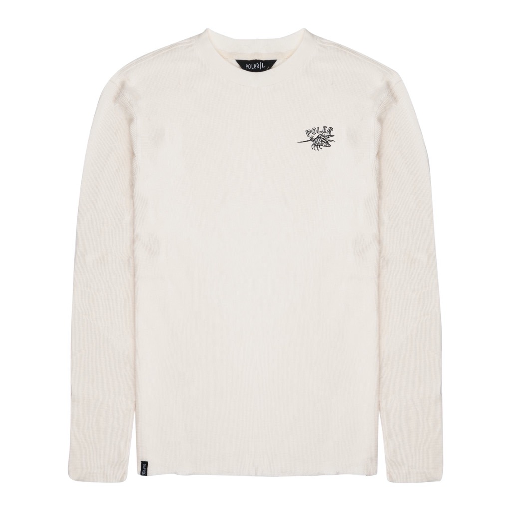 Poler Shoals Thermal Longsleeve - off white XXL