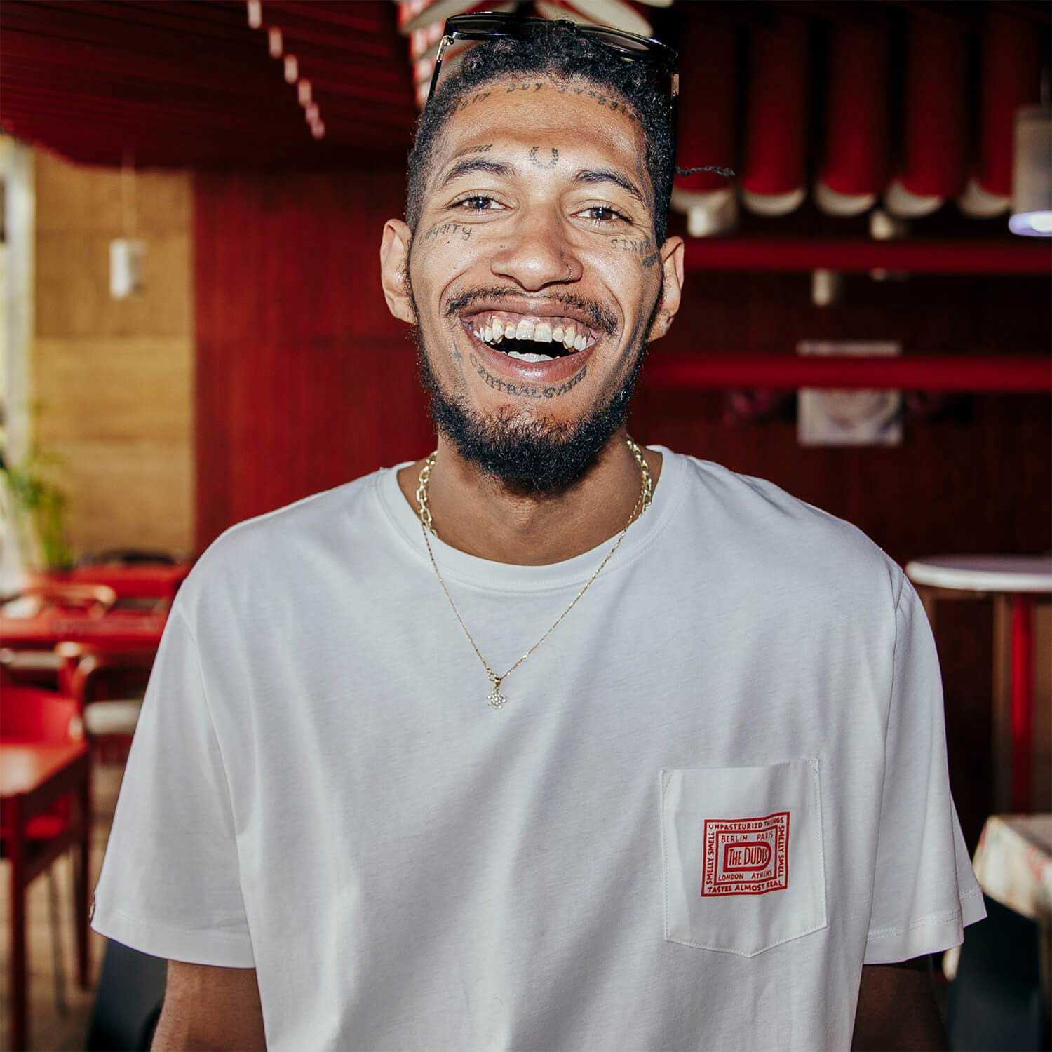 The Dudes Camembear T-Shirt - off-white XXXL