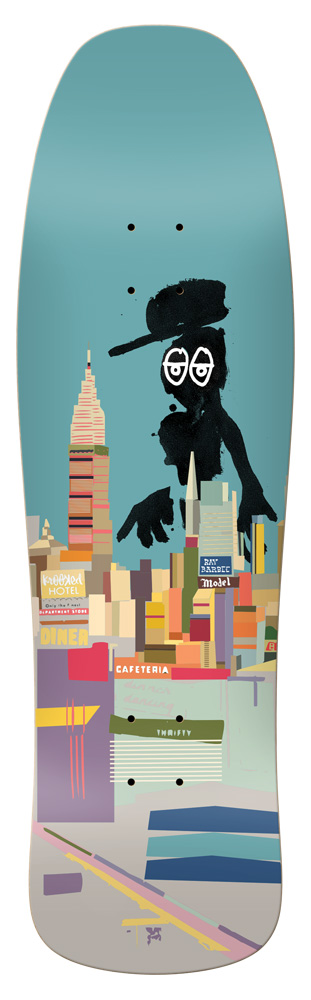 Krooked Skateboard Deck Barbee Natas Art 9,50 Krooked Skateboard Deck Barbee Natas Art 9,50