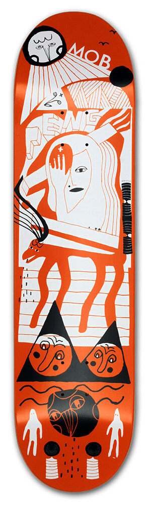 MOB Skateboards Gestalt Deck - 8.125 MOB Skateboards Gestalt Deck - 8.125