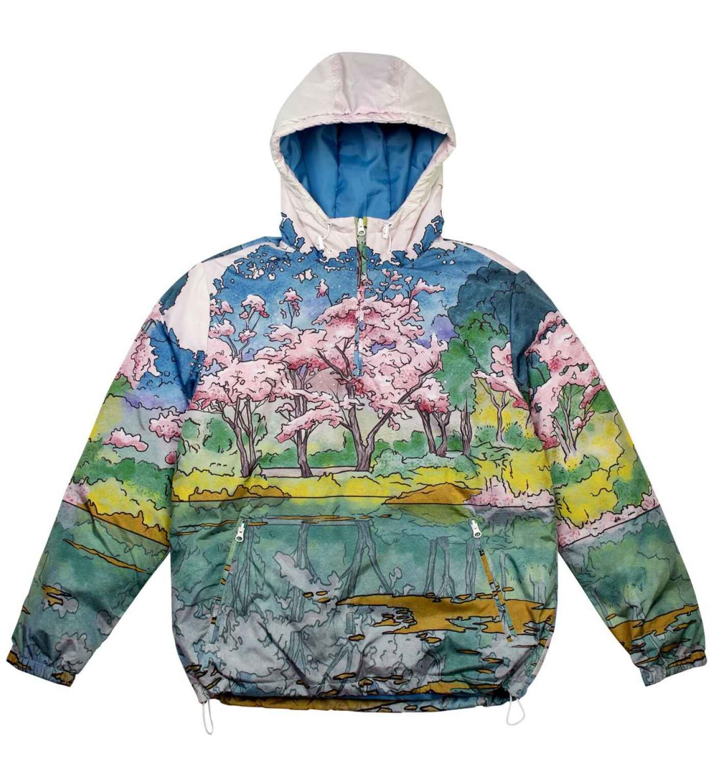 cjh-1072-1 DGK Edo Windbreaker - multi XXL