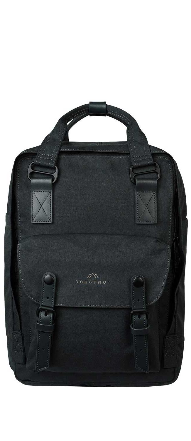 Doughnut Macaroon Meditative Dark Rucksack - ground