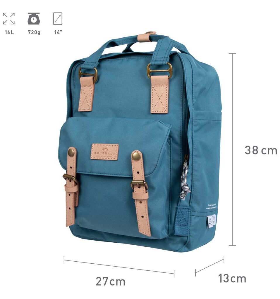 Doughnut Macaroon Reborn Series Rucksack denim