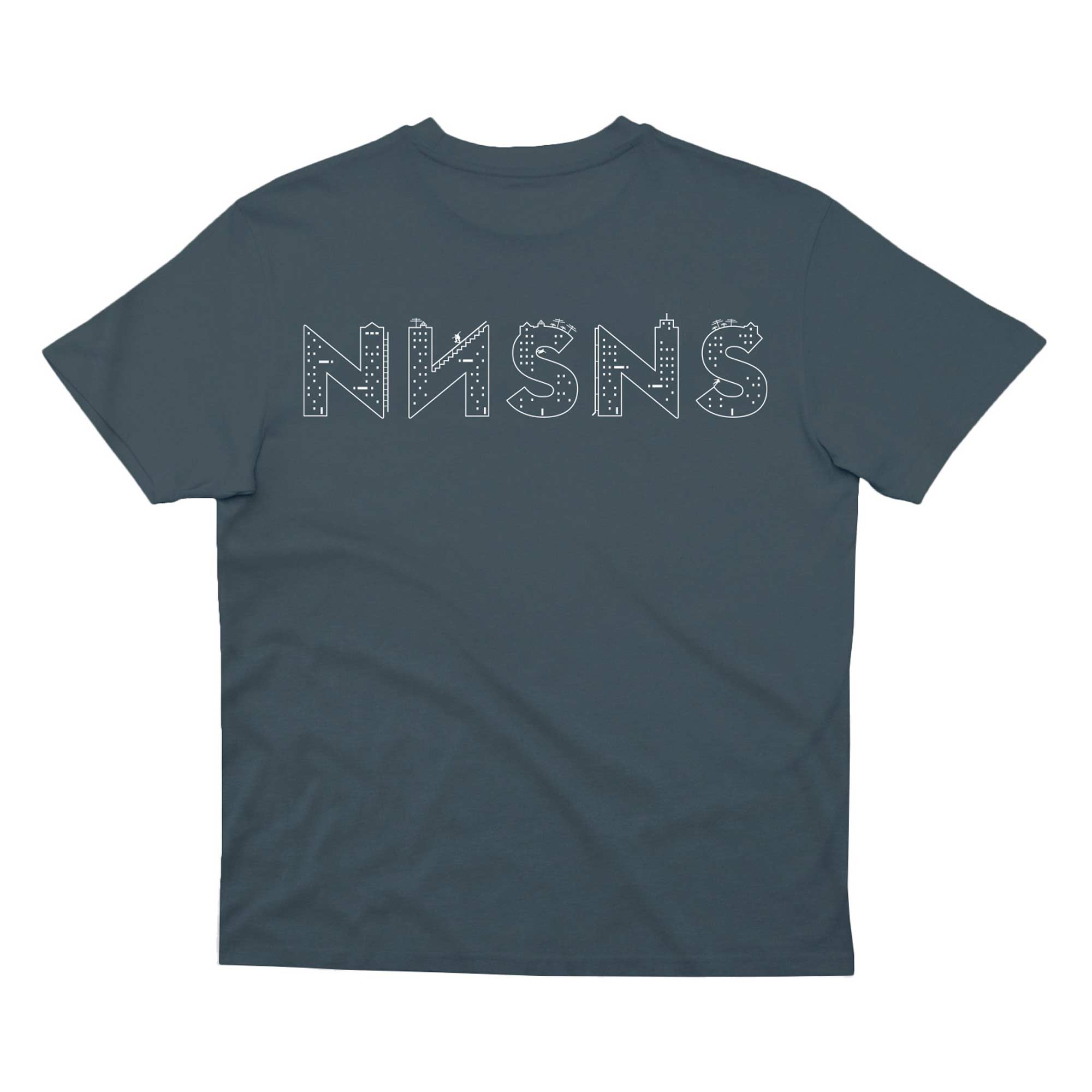 NNSNS T-Shirt CITY OF NNSNS, steel XL