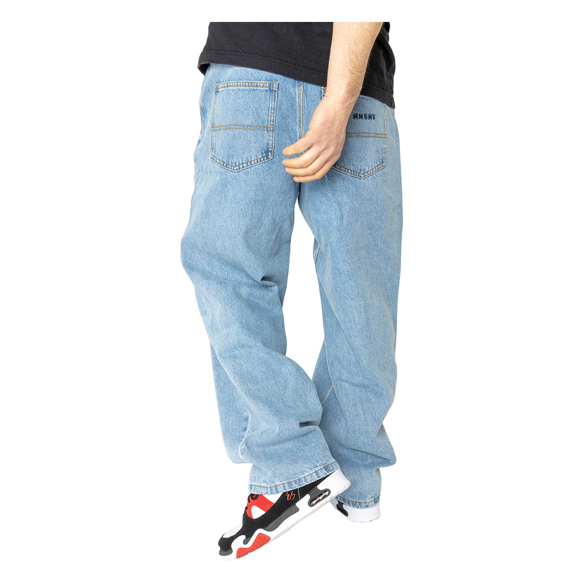 NNSNS Pant BIGGERFOOT DENIM, white denim 32/32