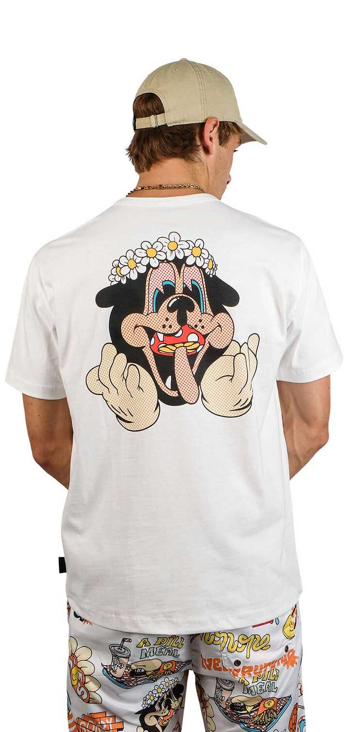 The Dudes Mid Summer Premium T-Shirt - off-white XXXL