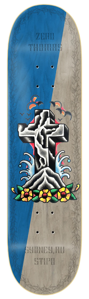 Zero Skateboard Deck Thomas STIPO 8,25