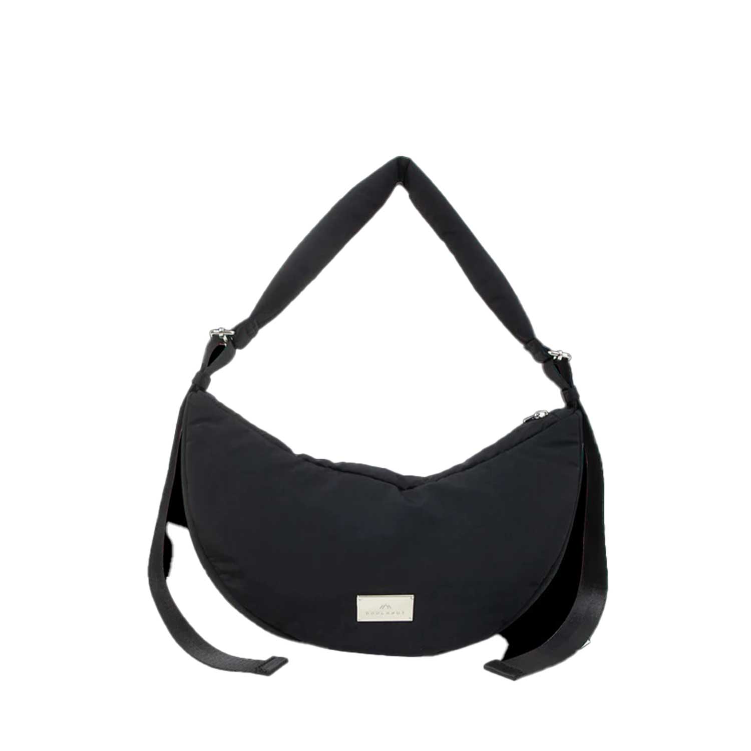 Doughnut Eclair Softies Crossbody Bag - black