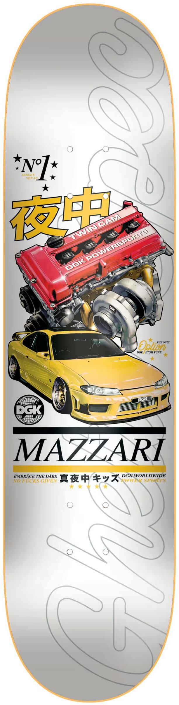 DGK Only Option Mazzari Deck - 8.38 DGK Only Option Mazzari Deck - 8.38