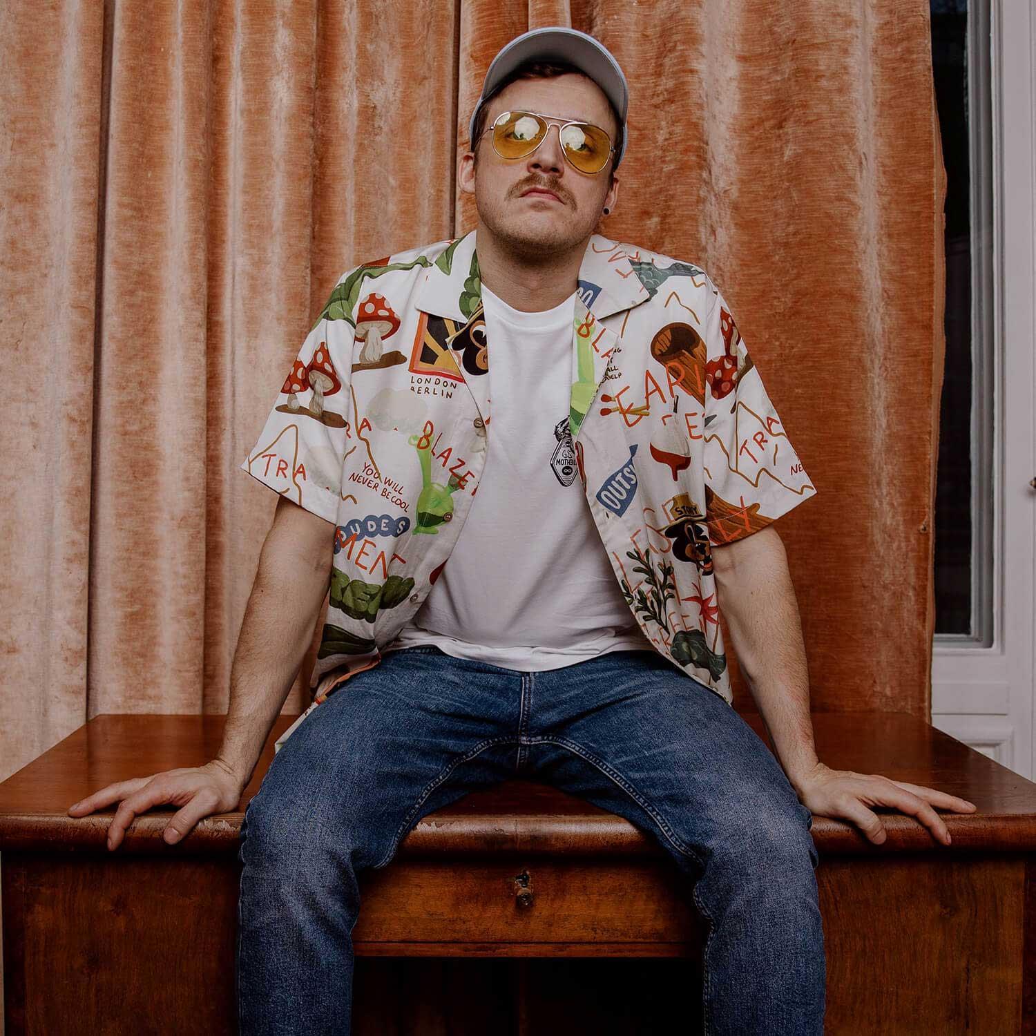 The Dudes Treasure Trail White Hawaiian Shirt - Multicolor XXXL