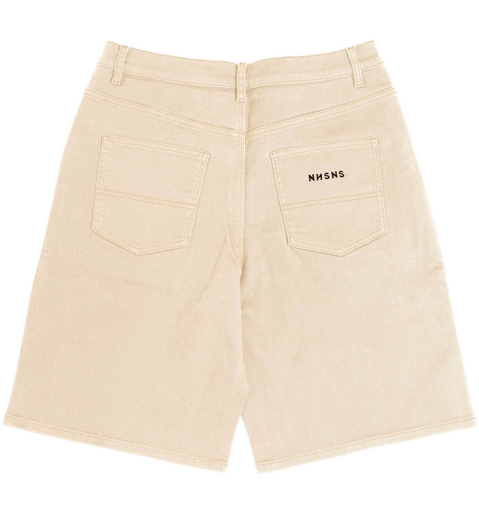 NNSNS Pant BIGGERFOOT SHORT SUPERSTRETCH CANVAS beige