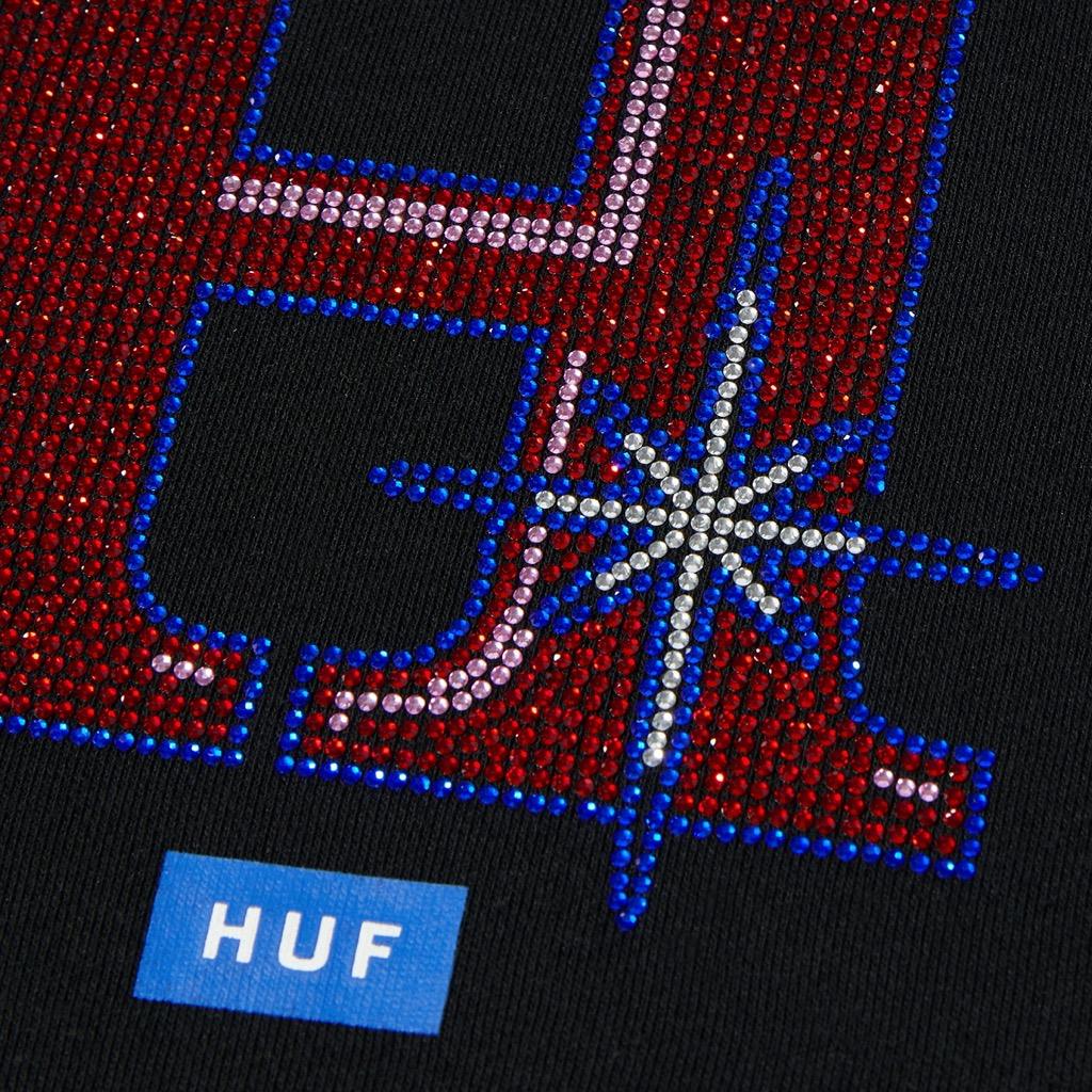 HUF Iced Out PO Hoodie - black XXL