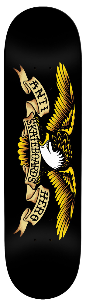 Anti Hero Skateboard Deck DBX Eagle Black 8,50