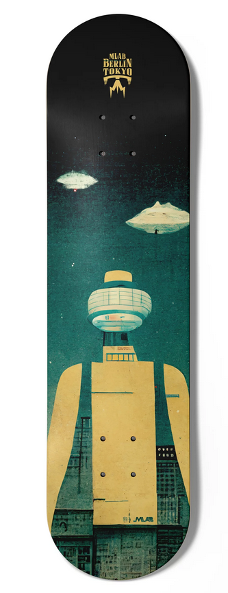 MLAB Lifeforms Skateboard Deck MLAB Lifeforms Skateboard Deck