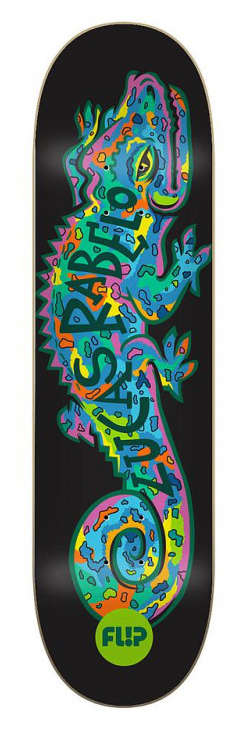 Flip Skateboard Deck Rabelo Blacklight 8,13
