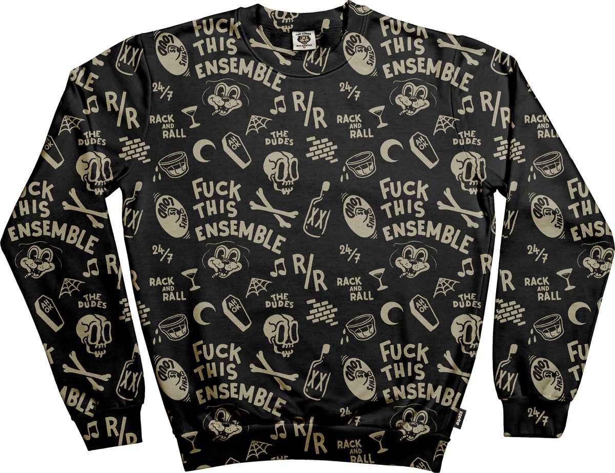 The Dudes Rack and Rall Ensemble Classic Sweatshirt Premium - multicolor XXXL