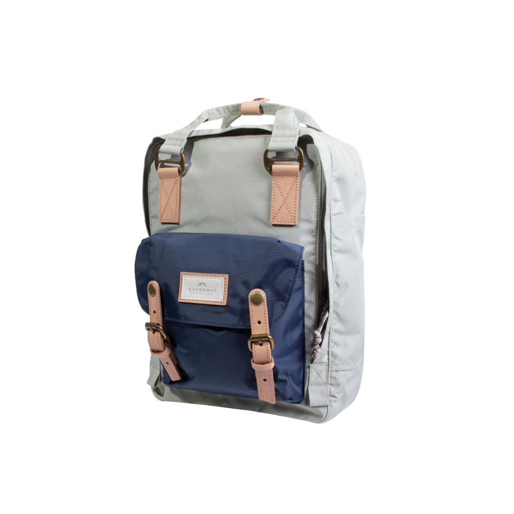 Doughnut Macaroon Jungle Series Rucksack - light grey x navy